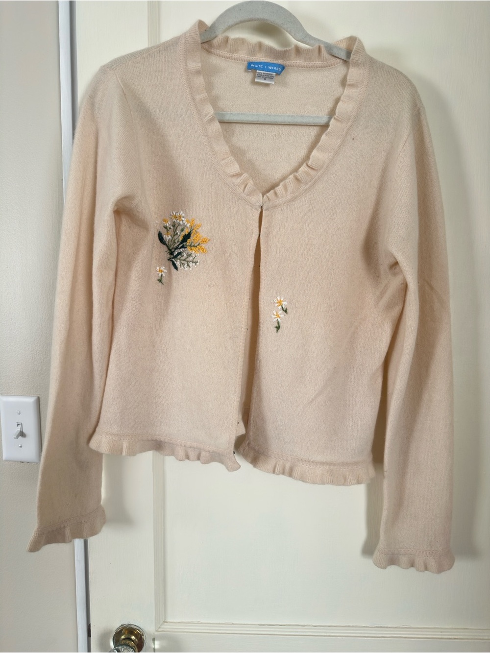 White & Warren Cashmere Cardigan